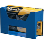 FELLOWES ACCENTS DESKTOPPER WITH FILES AND TABS BLUE