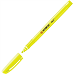 STABILO FLASH HIGHLIGHTER CHISEL YELLOW PACK 10
