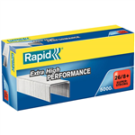 RAPID EXTRA HIGH PERFORMANCE SUPER STRONG STAPLES 268 BOX 5000