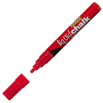 TEXTA LIQUID CHALK MARKER WET WIPE BULLET 45MM RED