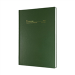 COLLINS 18M4P40 FINANCIAL YEAR DIARY DAY TO PAGE A5 GREEN