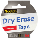 SCOTCH DRY ERASE TAPE 48MM X 457M