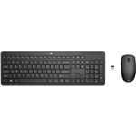 HP 235 WIRELESS MOUSE AND KEYBOARD COMBO BLACK