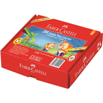 FABERCASTELL JUMBO WAX CRAYONS ASSORTED CLASSPACK 200