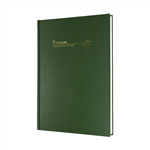 COLLINS 28M4P40 FINANCIAL YEAR DIARY 2 DAYS TO PAGE A5 GREEN