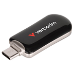VERBATIM PLECTRA USBC FLASH DRIVE 128GB BLACK