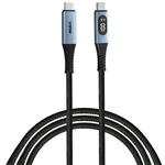 VERBATIM USBC TO USBC SYNC AND CHARGE CABLE 100W 12M BLACK