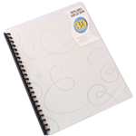 BANTEX JEWEL DISPLAY BOOKS REFILLABLE 30 POCKET A4 CLEAR