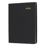 COLLINS BELMONT POCKET 337PV99 DIARY WEEK TO VIEW WITH PENCIL A7 BLACK