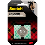 SCOTCH 111P INDOOR MOUNTING SQUARES PERMANENT 25MM WHITE PACK 16