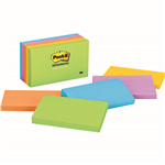 POSTIT 6555UC NOTES 76 X 127MM JAIPUR PACK 5