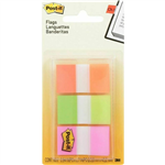 POSTIT 680OLP FLAGS BRIGHT ASSORTED PACK 60