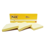 POSTIT 65424CY STICKY NOTES 76 X 76MM CANERY YELLOW CABINET PACK 24