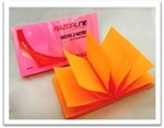 RAZORLINE NOTES NEON 76X76 POPUP PACK 6