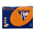 TROPHEE 160GSM BOARD A4 FLAME PACK 250