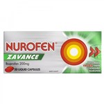 NUROFEN ZAVANCE LIQUID CAPSULES PACK 20