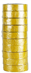 HUSKY PVC INSULATION TAPE 440 18MM X 20M YELLOW PACK 10