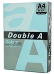 DOUBLE A COLOURS A4 COPY PAPER 80GSM OCEAN PACK 500 SHEETS
