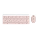 LOGITECH MK470 WIRELESS KEYBOARD COMBO ROSE