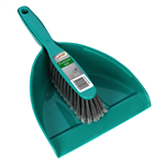 SABCO DUSTPAN AND BRUSH SET GREEN