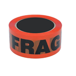 MESSAGE TAPE FRAGILE 48MM X 66M ORANGEBLACK