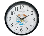 BIBBULMUN WALL CLOCK 300MM QUARTZ BLACK FRAME