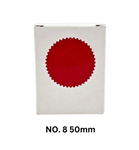 NOTARIAL SEAL NO8 50MM BOX 100