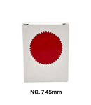 NOTARIAL SEAL NO7 45MM BOX 100