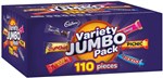 CADBURY FAVOURITES ASSORTED JUMBO PACK CHOCOLATE BOX 110