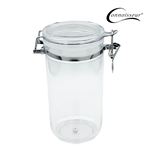 CONNOISSEUR STORAGE CANISTER ACRYLIC ROUND 11 LITRE CLEAR