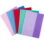 CONTACT BOOK SLEEVES 9 X 7 INCH ASSORTED PACK 5