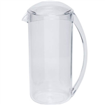 CONNOISSEUR WATER JUG PLASTIC WITH LID 1 LITRE CLEAR