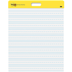 POSTIT 566 SUPER STICKY WALL PAD PRIMARY RULED 508 X 584MM WHITE
