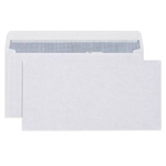 CUMBERLAND DL ENVELOPES SECRETIVE WALLET PLAINFACE STRIP SEAL LASER 90GSM 110 X 220MM WHITE BOX 500