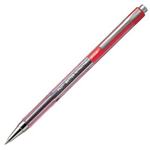 PILOT BP145 RETRACTABLE BALLPOINT PEN MEDIUM 10MM RED