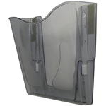 DEFLECTO DOCUPOCKET WALL POCKET PORTRAIT A4 SMOKE