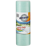 NORTHFORK HEAVY DUTY ANTIBACTERIAL PERFORATED WIPES GREEN PACK 50 SHEETS