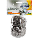 NORTHFORK STAINLESS STEEL SCOURER PACK 4