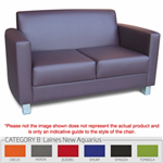 BENDORF LOUNGE 2 SEATER IN FABRIC CATEGORY B