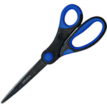 INITIATIVE SOFT GRIP SCISSORS 205MM BLACKBLUE