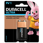 DURACELL ULTRA ALKALINE 9V BATTERY