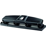 MAPED E4001 ESSENTIALS 4 HOLE PUNCH 12 SHEET BLACK