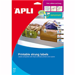 APLI STRUNG TICKETS PRINTABLE SHEETS 28 X 43MM A4 PACK 150