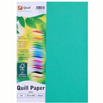 QUILL COVER PAPER 80GSM A4 GREEN PACK 500