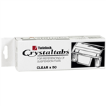 CRYSTALTABS TWINLOCK TABS CLEAR BOX 50
