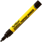 ARTLINE GENERAL PURPOSE PERMANENT MARKER BULLET 15MM BLACK