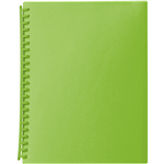 MARBIG DISPLAY BOOK REFILLABLE 20 POCKET A4 LIME