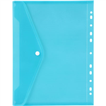 MARBIG BINDER POCKET BUTTON CLOSURE A4 MARINE