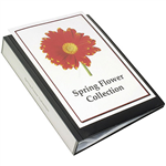 MARBIG CLEARVIEW DISPLAY BOOK NONREFILABLE 50 POCKET A4 BLACK