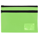 CELCO NAME PENCIL CASE 350 X 260MM LIME GREEN